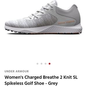 Under Armour Gray Athletic GOLF Shoes